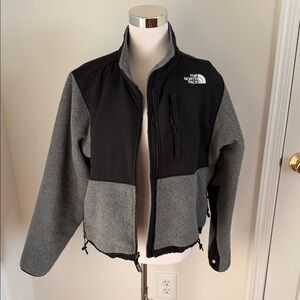 Women’s The North Face Black and Gray Retro Denali Jacket. Size M